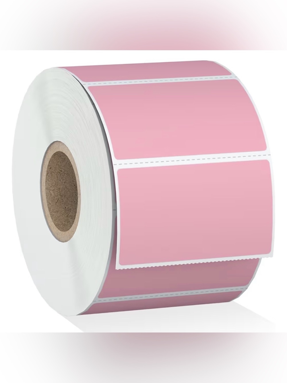 1,000 Self adhesive thermal labels stickers (2.25" x 1.25") Pink